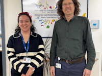 פרופ' דן טרנר והסטטיסטיקאית רונה לוחן / צילום: המרכז הרפואי שערי צדק