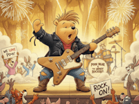 מה הקשר בין הגיטריסט של הרולינג סטונס בריאן ג'ונס לפו הדב? / צילום: AI