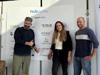 מימין לשמאל: יובל פרחי, נועה לוטן־יעקבי ואורי עיני / צילום: יח''צ