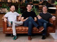 מימין: איל ברוש, אביב רווח, עומר מילר / צילום: אקליפס מדיה