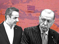 רג'פ טאיפ ארדואן, נשיא טורקי; קיריאקוס מיצוטאקיס, ראש ממשלת יוון / צילומים: AP-Khalil Hamra, קובי גדעון-לע''מ