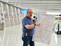 סיור ברכבת הקלה / צילום: כדיה לוי