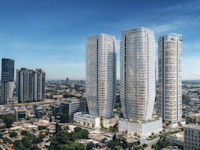 הדמייה של רובע ריבל / צילום: 3dvision