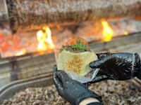 שווארמה על גחלים ב–BBQ Mirage / צילום: וליד שרוף