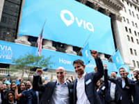 הנפקת ויה בבורסת ניו יורק / צילום: Reuters, Brendan McDermid