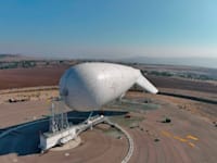 בלון התצפית ''טל שמיים'', שהוצא משימוש / צילום: ap, דוברות משרד הביטחון