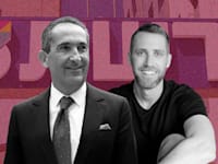 אסף רפפורט, מייסד WIZ, איש העסקים פטריק דרהי / צילום: עומר הכהן, רויטרס-VIOLETA SANTOS MOURA