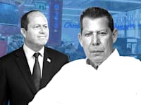 מיכאל לובושיץ, מנכ''ל קרפור; ניר ברקת, שר הכלכלה / צילום: שוקה כהן, מארק ישראל סלם/ג'רוזלם פוסט