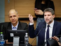 שר האוצר בצלאל סמוטריץ', בוועדת הכספים / צילום: נועם מושקוביץ, דוברות הכנסת