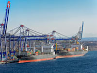 אוניות מטען בנמל עקבה, ירדן / צילום: Shutterstock