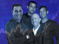 אייל שרצקי וניר שרצקי, סקוט ראסל ושלומי בן חיים / צילום: מורג ביטן, נייס, ג'ייפרוג