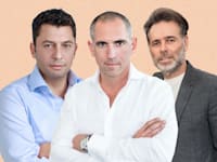 ברק רוזן, צחי ארבוב וזיו יעקובי / צילום: ינאי אלפסי, אלכס פרגמנט