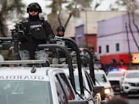 כוחות מקסיקניים ברחובות מקסיקו סיטי / צילום: ap, Ginette Riquelme