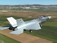 מטוס הקרב הטורקי KAAN / צילום: Reuters, Anadolu