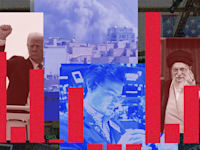 צילומים: AP-Vahid Salemi, Evan Vucci, עיבוד: טלי בוגדנובסקי