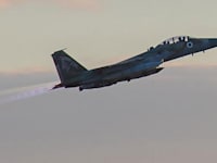 מטוס חיל האוויר בדרך לתקיפה באיראן / צילום: דובר צה''ל