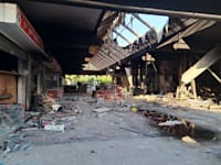 עסקים שנפגעו בעקבות פגיעת טיל במרכז הארץ / צילום: פרטי