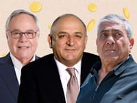 יגאל דמרי, יצחק תשובה, יאיר המבורגר / צילום: אייל פישר, גדעון לוין, גבע טלמור