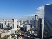 מגדל תמך 1, במבט מאזור שרונה / צילום: הלית ינאי לויזון