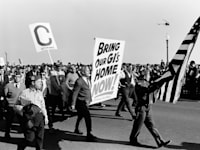 צעדת מחאה נגד מלחמת וייטנאם / צילום: Reuters, ZUMA Press