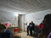 מקלט / צילום: טלי בוגדנובסקי