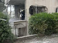 מבנה שנפגע בשיגור האחרון מאיראן