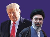 מוג'תבא ח'אמנאי, המנהיג העליון של איראן ודונלד טראמפ, נשיא ארה''ב / צילום: AP