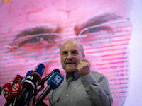 יו''ר הפרלמנט האיראני מוחמד באקר קאליבאף / צילום: Reuters, Morteza Nikoubazl