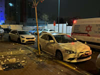 תיעוד מזירה בפתח תקווה / צילום: מד''א