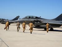 מטוס ''רפאל'' מתוצרת צרפת / צילום: ap