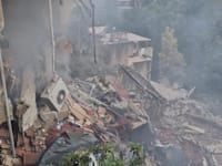 זירת הנפילה בחיפה / צילום: מד''א