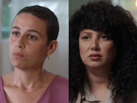 מימין: שי-לי עטרי ונעמה שחר / צילום: מתוך חשיפה עם חיים אתגר-ערוץ 12, אולפן שישי של חדשות 12