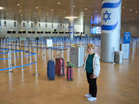 נתב''ג, יום אחרי שהוכרזה הפסקת אש עם איראן / צילום: ap, Ohad Zwigenberg