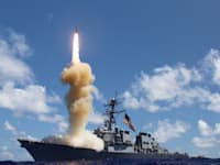 טיל מיירט אמריקאי נורה מספינה / צילום: ap, U.S. Navy