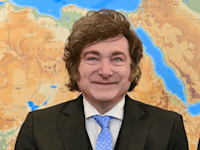 נשיא ארגנטינה חאבייר מיליי בלשכת ראש הממשלה