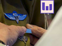 הענקת צלש / צילום: דובר צה''ל