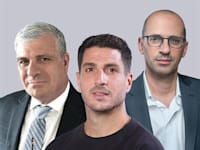 ויקטור וקרט, מנכ''ל לאומי פרטנרס; נבות בר, מנכ''ל קיסטון; אבי לוי, יו''ר דלק ישראל / צילום: סטודיו דינו, דודי מוסקוביץ', יח''צ
