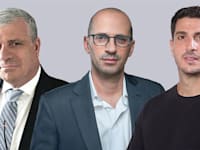 ויקטור וקרט, מנכ''ל לאומי פרטנרס; נבות בר, מנכ''ל קיסטון; אבי לוי, יו''ר דלק ישראל / צילום: סטודיו דינו, דודי מוסקוביץ', יח''צ