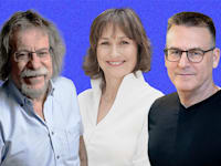 שמואל רופא, מנכ''ל ריט 1; שמואל סלבין, יו''ר וממייסדי סלע קפיטל; שרון שוופי,  יו''ר מניבים / צילום: נטי לוי, איל יצהר, נועה זני