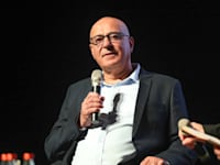 איציק לארי, יו''ר מפעל הפיס, בוועידת הדרום לעסקים / צילום: שלומי יוסף