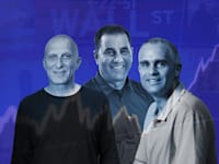 מנכ''ל גלובל-אי אמיר שלכט, מנכ''ל ג'יי פרוג שלומי בן-חיים ומנכ''ל טידס דיוויד קוסטמן / צילום: אייל יצהר, ג'ייפרוג, נועם גלאי