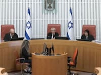 דיון בבג''ץ בעתירה לחייב את שר המשפטים יריב לוין למנות שופטים, היום (א') / צילום: דוברות הרשות השופטת