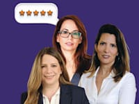 מימין: ליאת שטראוס, יפית חיון ומור חלוץ / צילום: סיון פרג', עופר חג'יוב, יח''צ