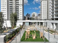 הדמיית פרויקט אאורה סיטי בחדרה. מודל פיננסי שונה / הדמיה: באדיבות אאורה