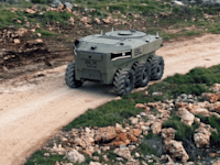 רכב אוטונומי של בלו־ווייט / צילום: באדיבות אלביט מערכות