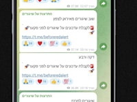 צילום מסך מטלגרם