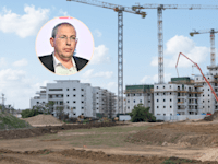 בנייה. בעיגול: שי אהרונוביץ', מנהל רשות המיסים / צילום: שאטרסטוק, יוסי כהן