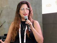 הילה זיגמן, שותפה מנהלת בקרן סייברסטארטס, בכנס TECH IL של גלובס / צילום: ניב קנטור