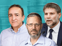 בצלאל סמוטריץ', שר האוצר; מהרן פרוזנפר, הממונה על התקציבים במשרד האוצר; ישראל מלאכי, מנכ''ל משרד האוצר / צילום: נועם מושקוביץ - דוברות הכנסת, דוברות משרד האוצר