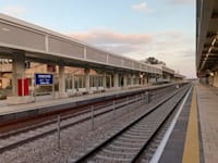 תחנת רכבת חדרה מזרח / צילום: תמר קינן